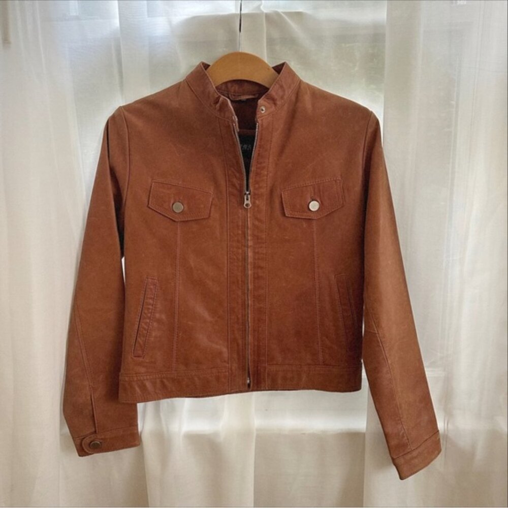 MOD Y2K LEATHER jacket